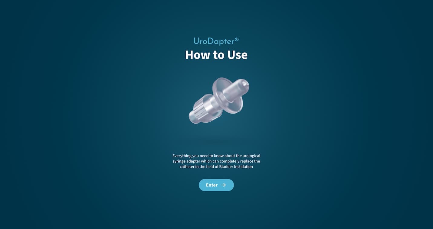 UroDapter® Web Manual App